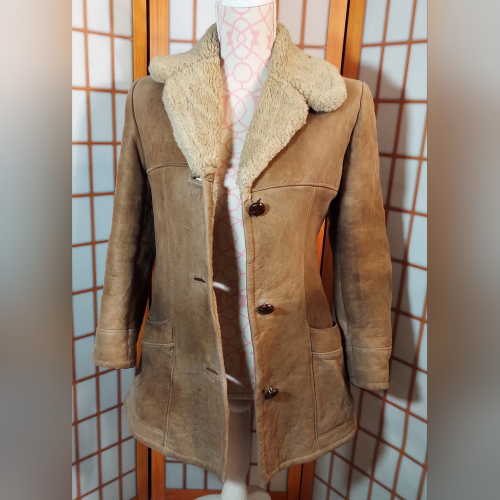 Vintage sheepskin jacket